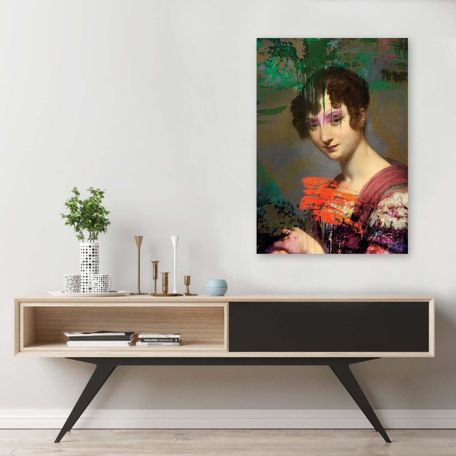 Tableau xxl pour le décor d'image d'intérieur de loft - 40 x 60 cm - 3