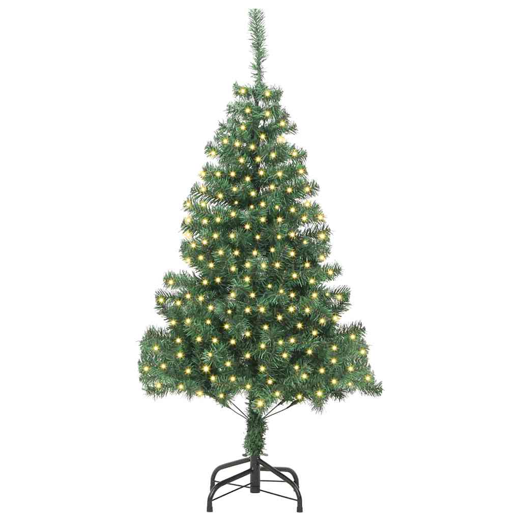 Sapin de Noël | Arbre de Noël avec 300 LED avec support Vert 180 cm PVC - 3