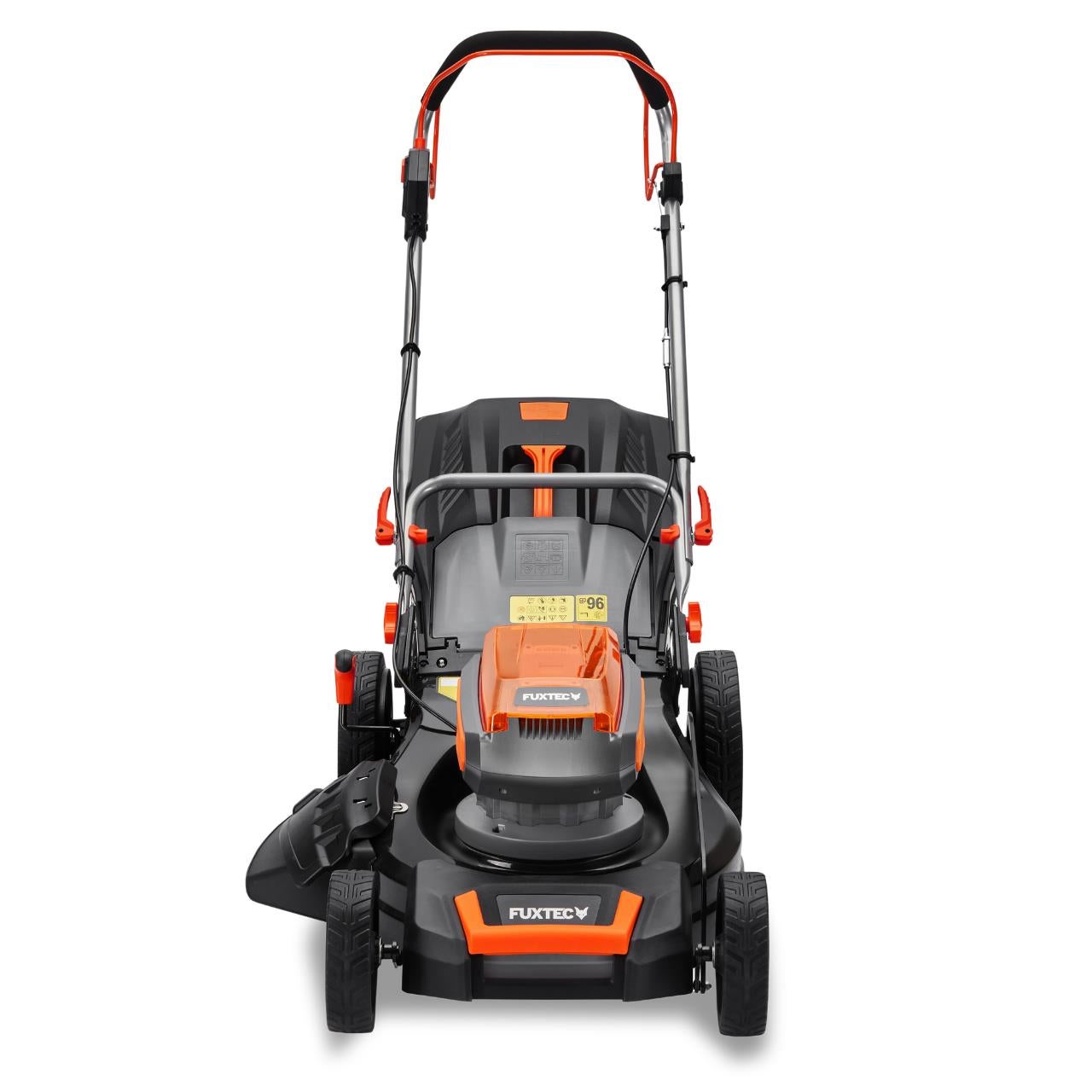 FUXTEC Tondeuse à Gazon Batterie Autotractée 40V (2x20V) 46 cm – Mulching, Éjection Latérale, 2 Batteries Li-Ion 4Ah – FX-E2RM46 - 8