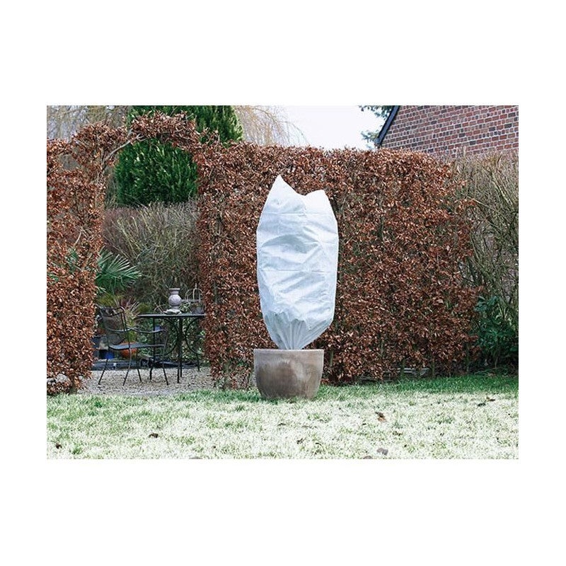 WERKA PRO Copertura Invernale Per Piante E Arbusti 100x200 Cm – Protezione Antigelo Con Cerniera, In Polipropilene 70g/m²