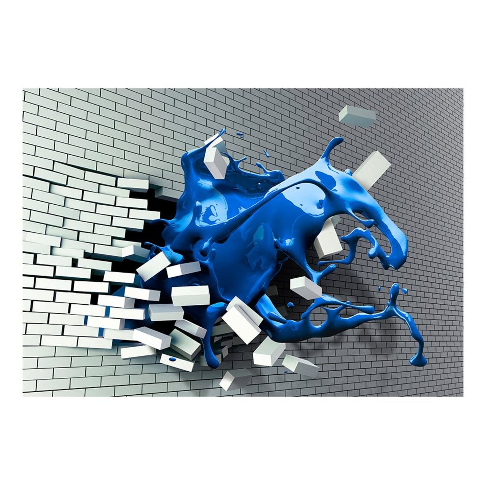 Papier peint muse de saphir - 250 x 175 cm - 2