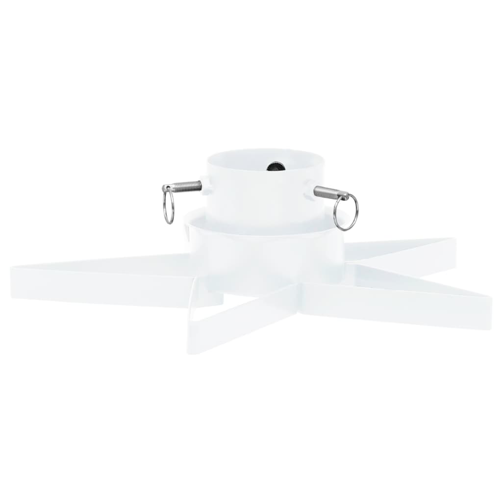Suporte para árvore de Natal branco 47x47x13,5 cm - 3