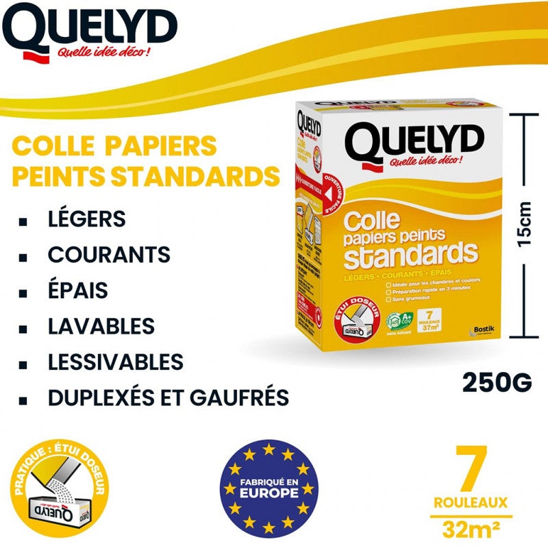 Colle papiers peints standards 250g QUELYD - 2
