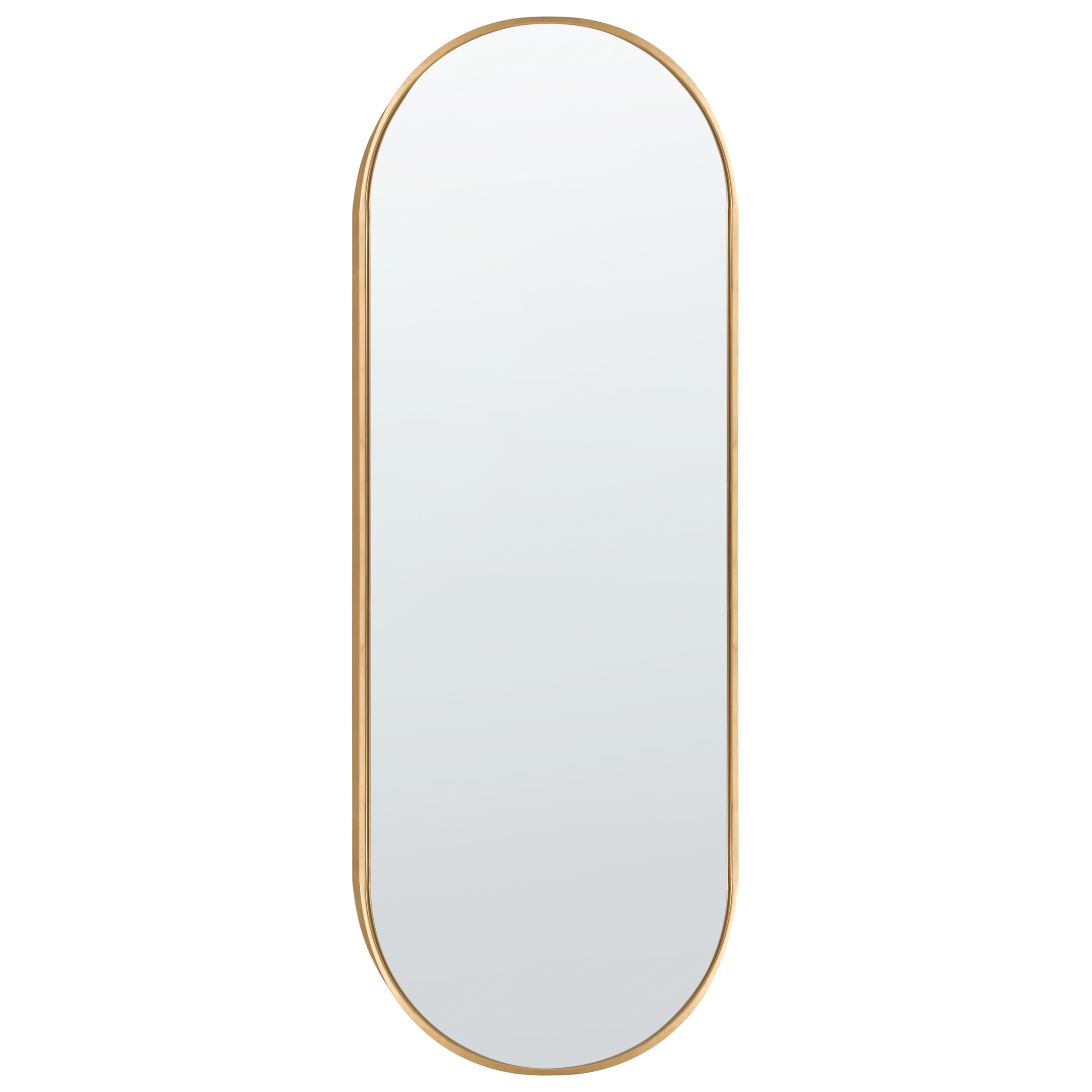 Oglindă de perete AZEVILLE 46 cm 122 cm Metal Auriu
