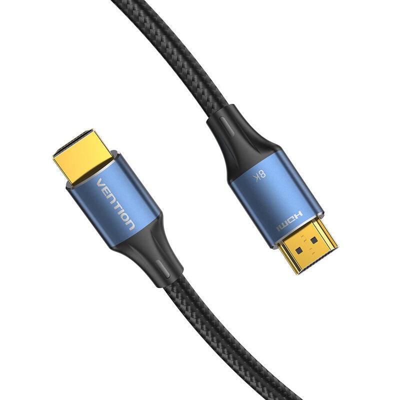 C�ble HDMI 2.1 8k vention alglg hdmi m�le hdmi m�le 1,5m bleu - 2