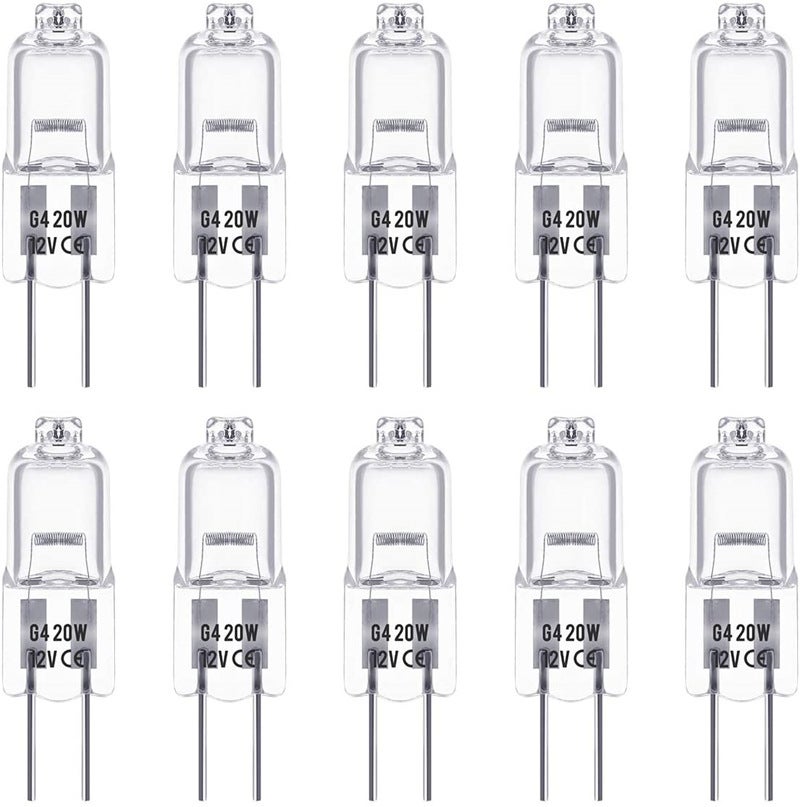 Ampoule LED G4 Lot de 3 ampoules halogènes culot G4, 375 Lumens, 2900 Kelvins, Blanc chaud, Dimmable - PACK3HG420W - 4