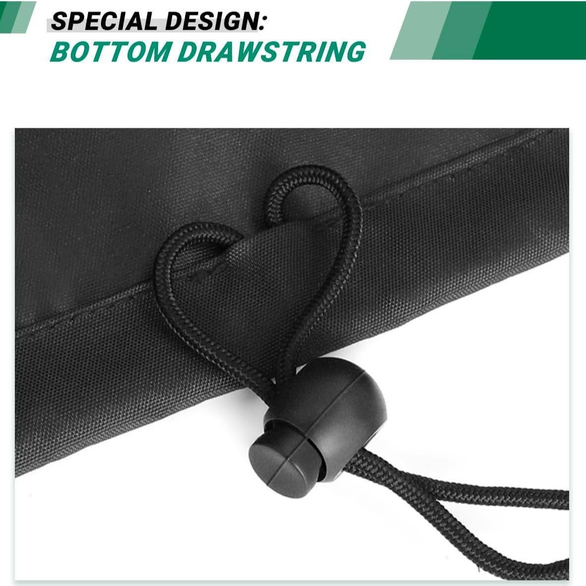 Housse de protection imperméable et anti-poussière pour réfrigérateur extérieur et intérieur - 4