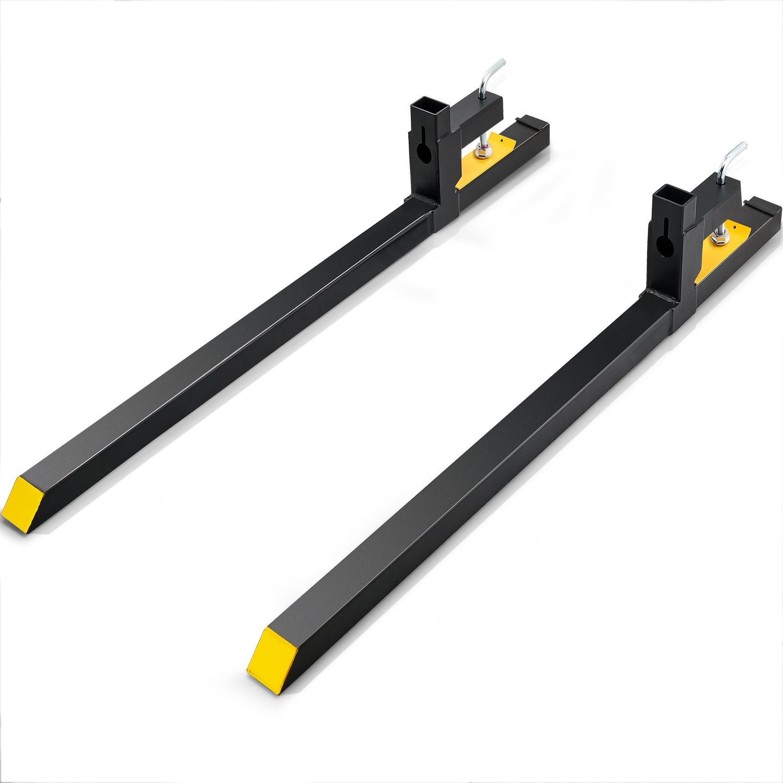 Widły do ​​palet 1490x70x230mm karetka wideł 907kg nośność widły długość całkowita 149cm z ostrzem wideł 109,2cm wózek widłowy zęby do wózka wid VEVOR