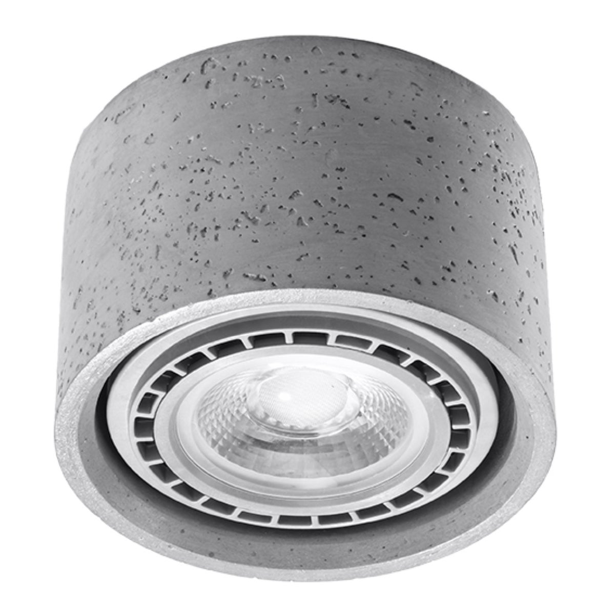 Reflektor spot PRIMO szary 1xGU10x40W beton architektoniczny wym:10x14x14cm IP20 Pure Lume