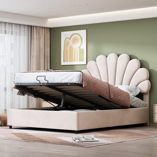 Matrimoniale Contenitore Letto Sorvolo Misure Con Contenitore