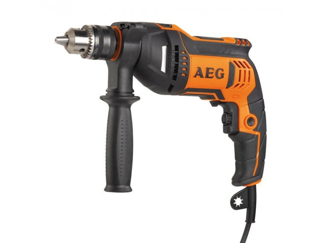 Perceuse à percussion 750 W 27 Nm 1 vitesse SBE 750 RZ AEG