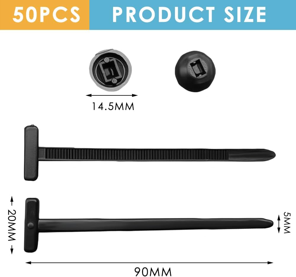 Fermacavi Autobloccanti In Nylon &ndash; Fascette Universali Riutilizzabili, 9 Cm X 2 Cm (nere, Pacco Da Pi&ugrave; Pezzi)