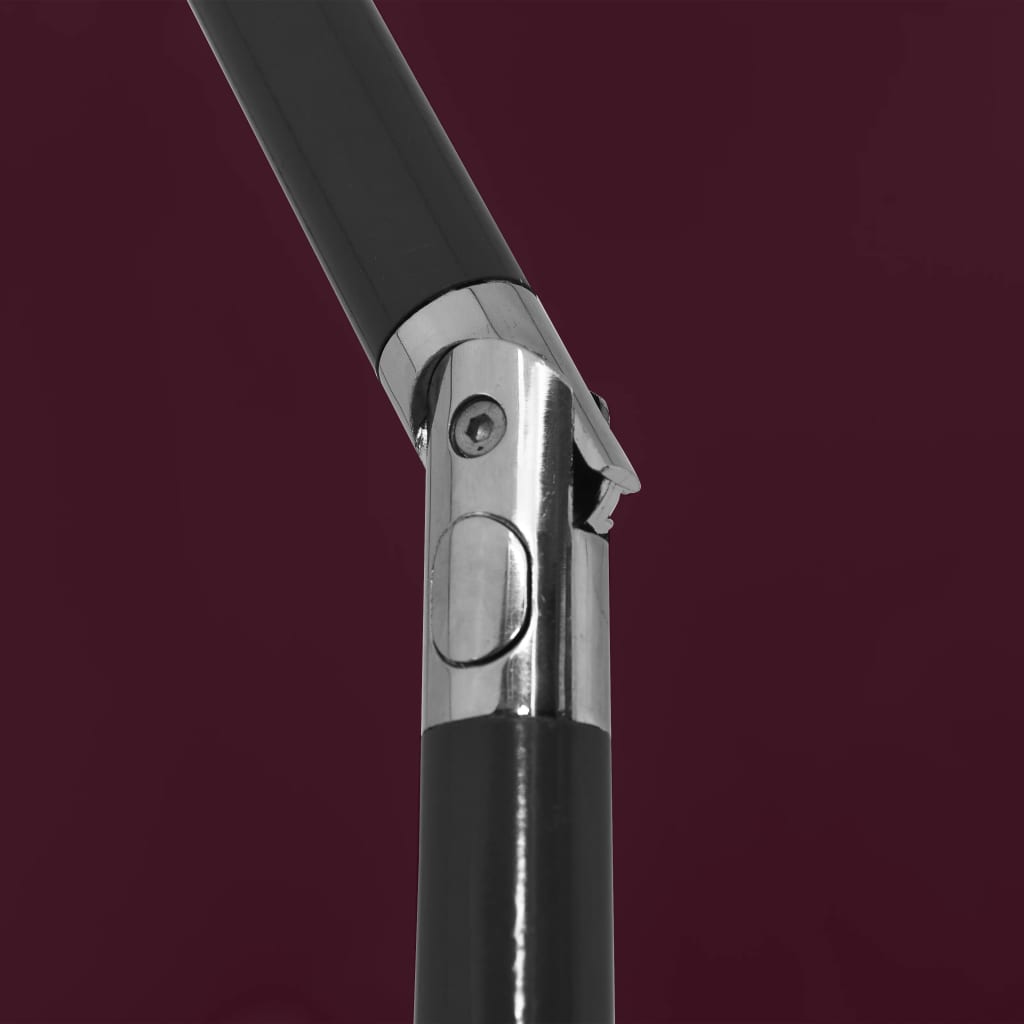 Parasol de plage Rouge bordeaux 200x125 cm - 3