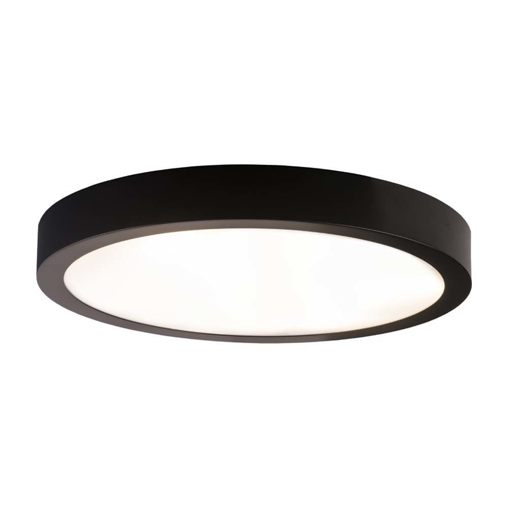 Plafon Nomi okrągły czarno-biały LED 15.8W 4000K 2017lm wym: 5,5 x 42 cm IP20 aluminium Shilo