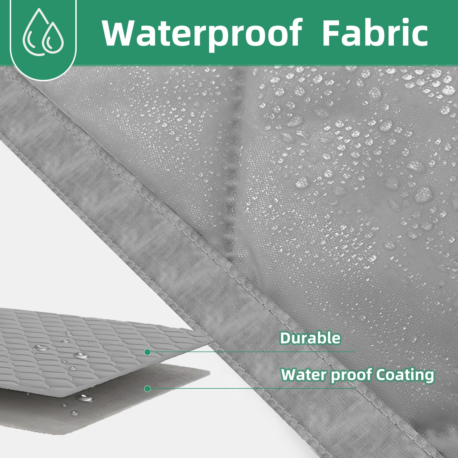 Tenda invernale antivento per porta, tenda magnetica in cotone spesso, impermeabile e insonorizzata, autochiudente, pieghevole 1000X200 cm - 6