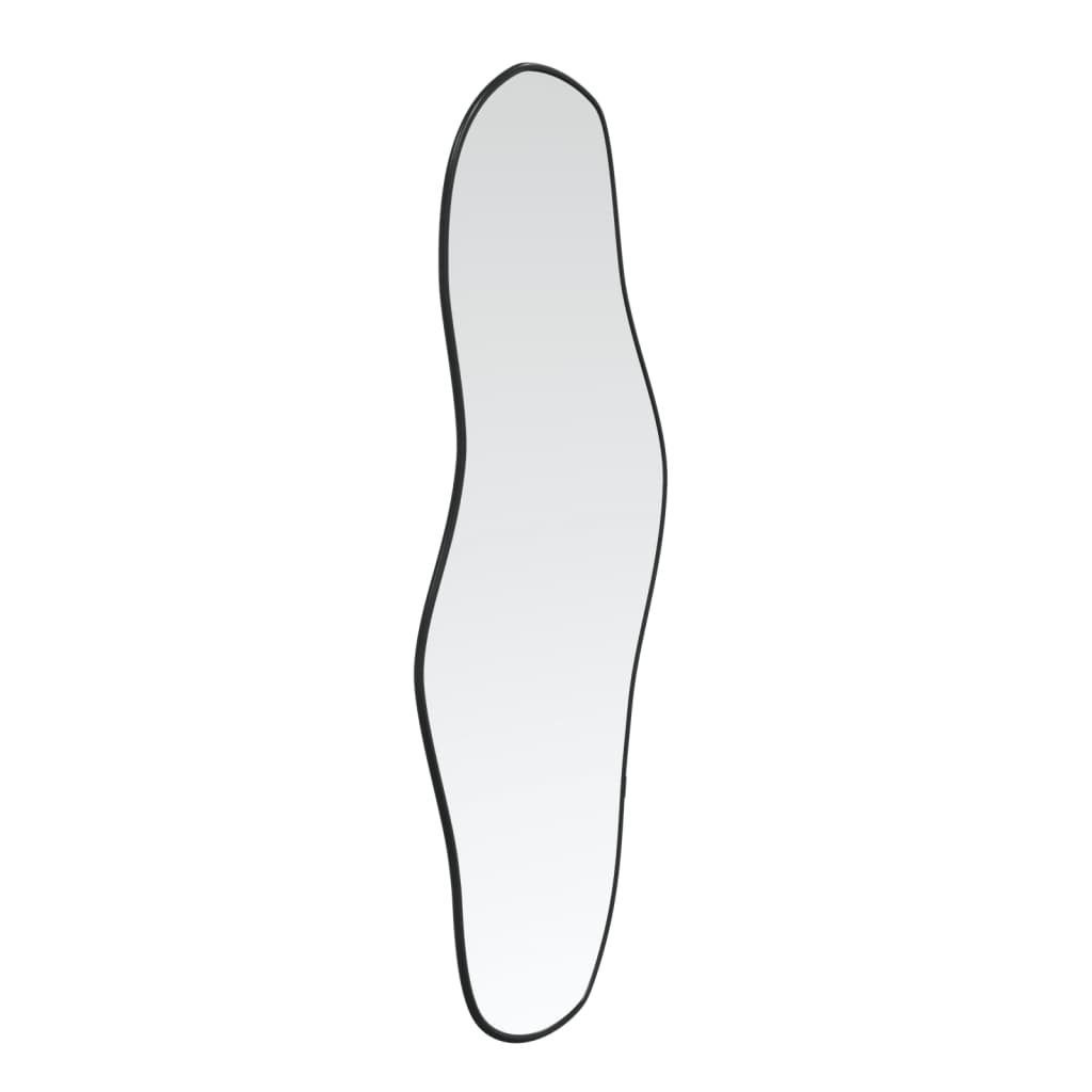Maison Exclusive - Miroir mural Noir 60x25 cm - 3