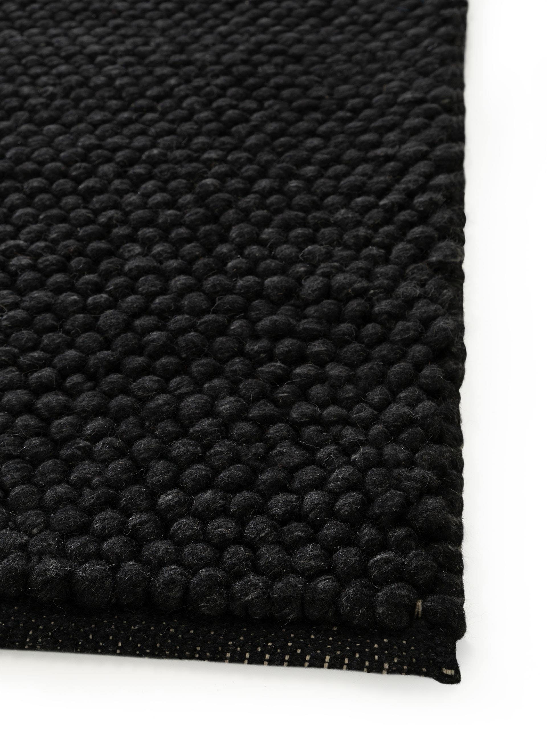 BENUTA - Tapis de laine Beads anthracite 160x230 cm - 7