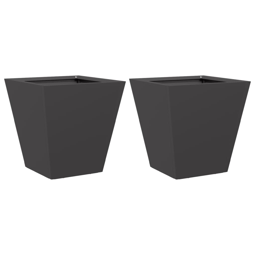 Colonna Portafiori In Vetro Nero Emilia – Piedistallo Decorativo 20x20x30 Cm – Moderno, Made In Germany