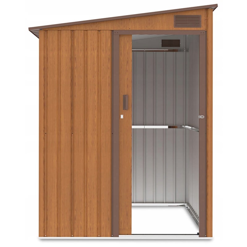 Domek Ogrodowy Narzędziowy na Narzędzia Szopa JASPER 150x194 Metalowy mały 1 szt