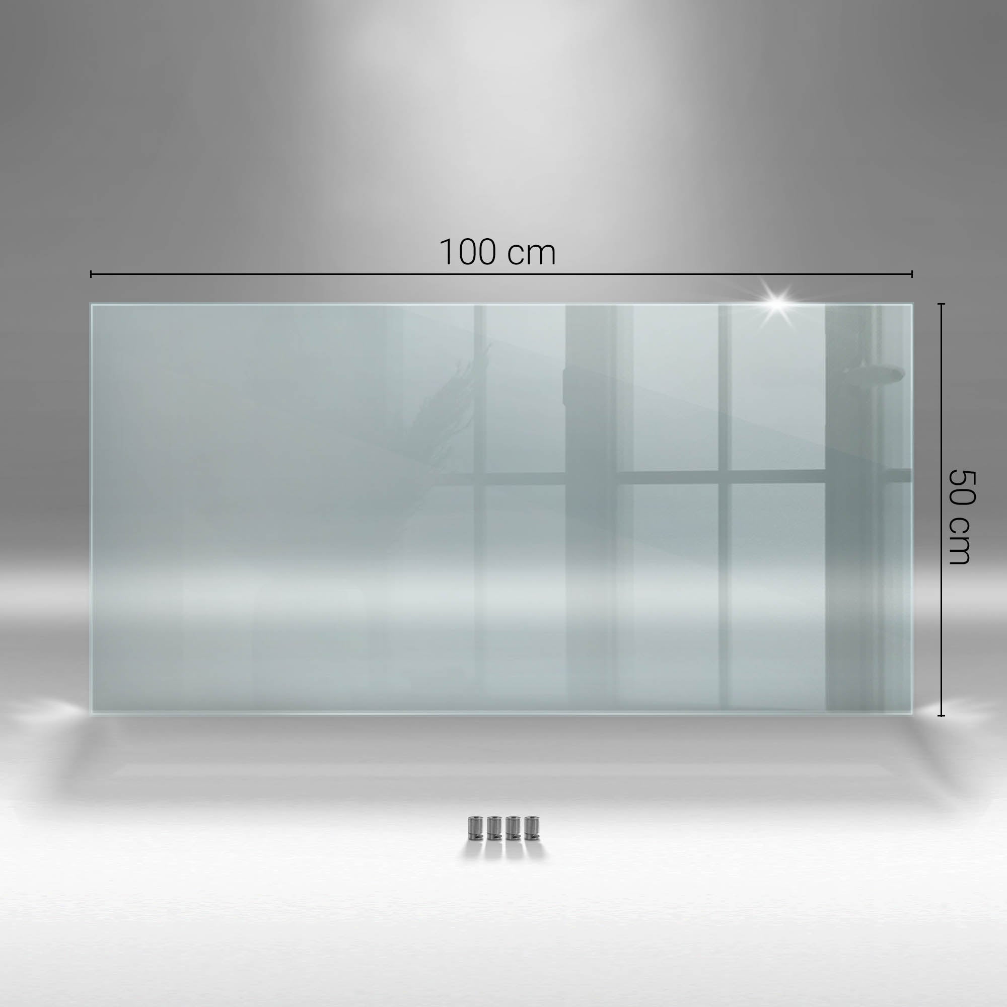 Crédence De Cuisine En Verre 100x50 Cm - Moderne, Motif Art Eau Bleu Et Blanc, Marque Tulup - Neuf