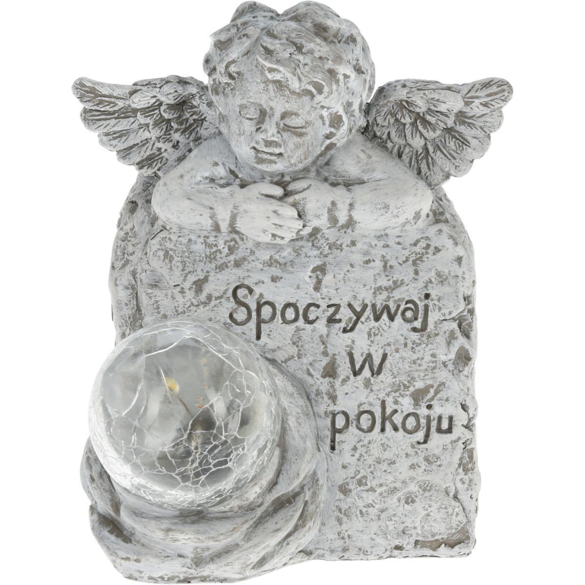 Znicz ledowy Aniołek na 2 baterie AA