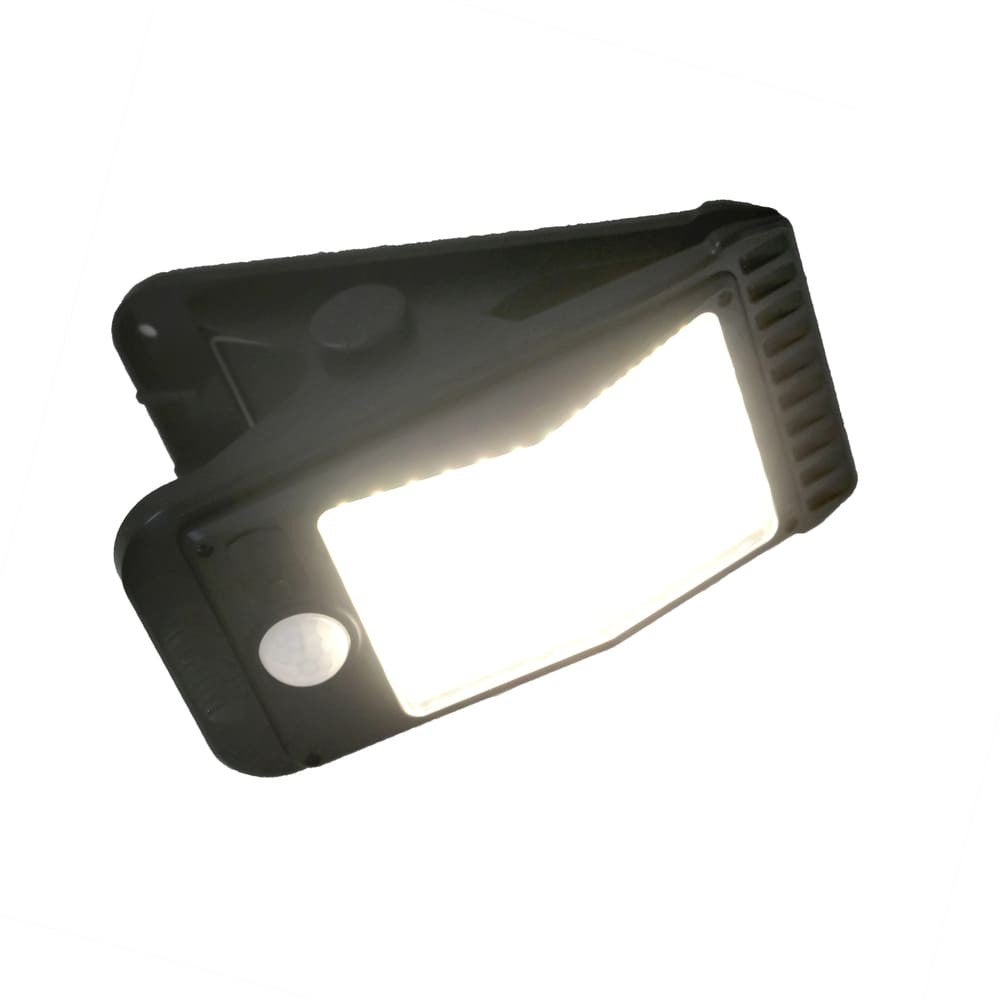 Solarna lampa ścienna LED Ross z czujnikiem ruchu i czujnikiem zmierzchu 4200K