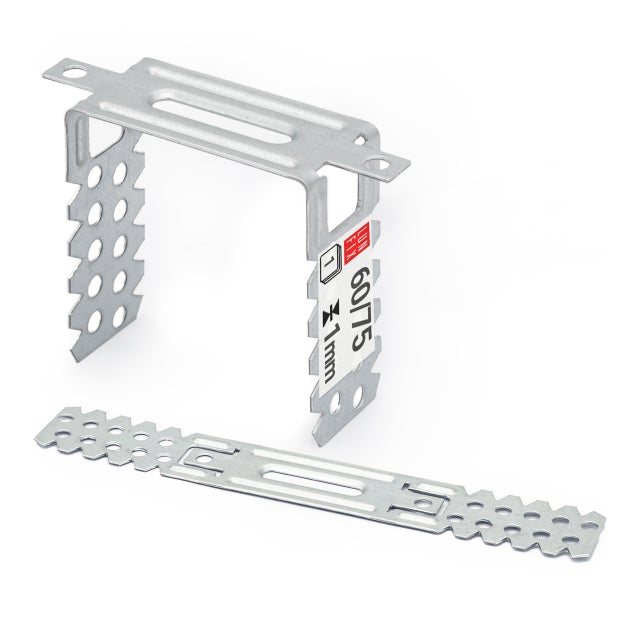 Wieszak do sufitów podwieszanych płaski 60x75x1 mm 1szt.