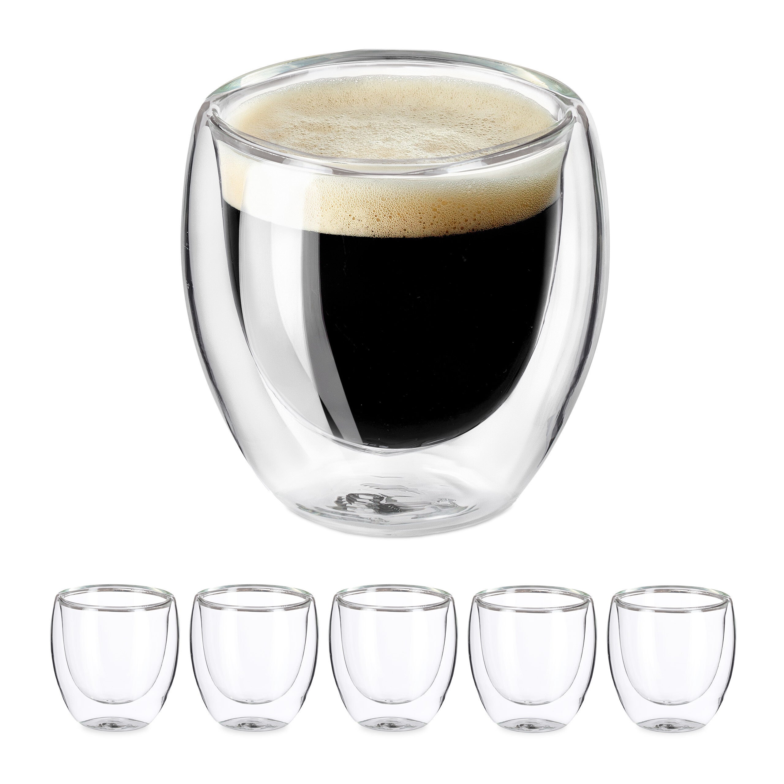Bodum Pilatus – Set Di 6 Bicchieri In Vetro A Doppia Parete, 35 Cl, Lavabili In Lavastoviglie, Regalo - 4