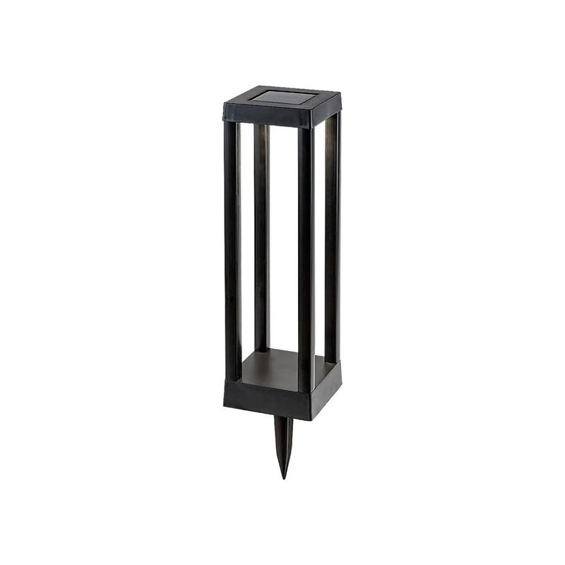 Lampa gruntowa wbijana solarna Cong czarna LED 0.18W 4000K 6lm wym: 35 x 10 x 10 cm tworzywo sztuczne Rabalux