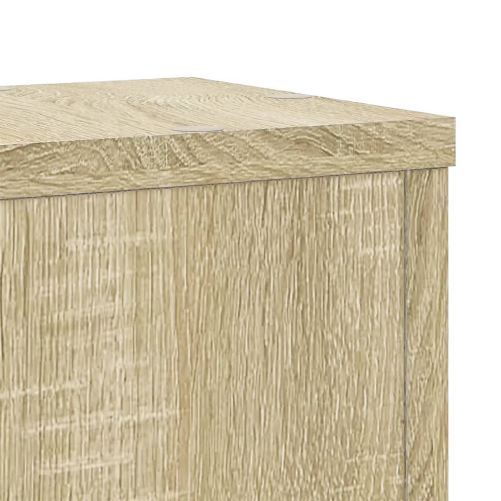 Maison Exclusive - Supports pour plantes 2 pcs chêne sonoma bois d'ingénierie - 8