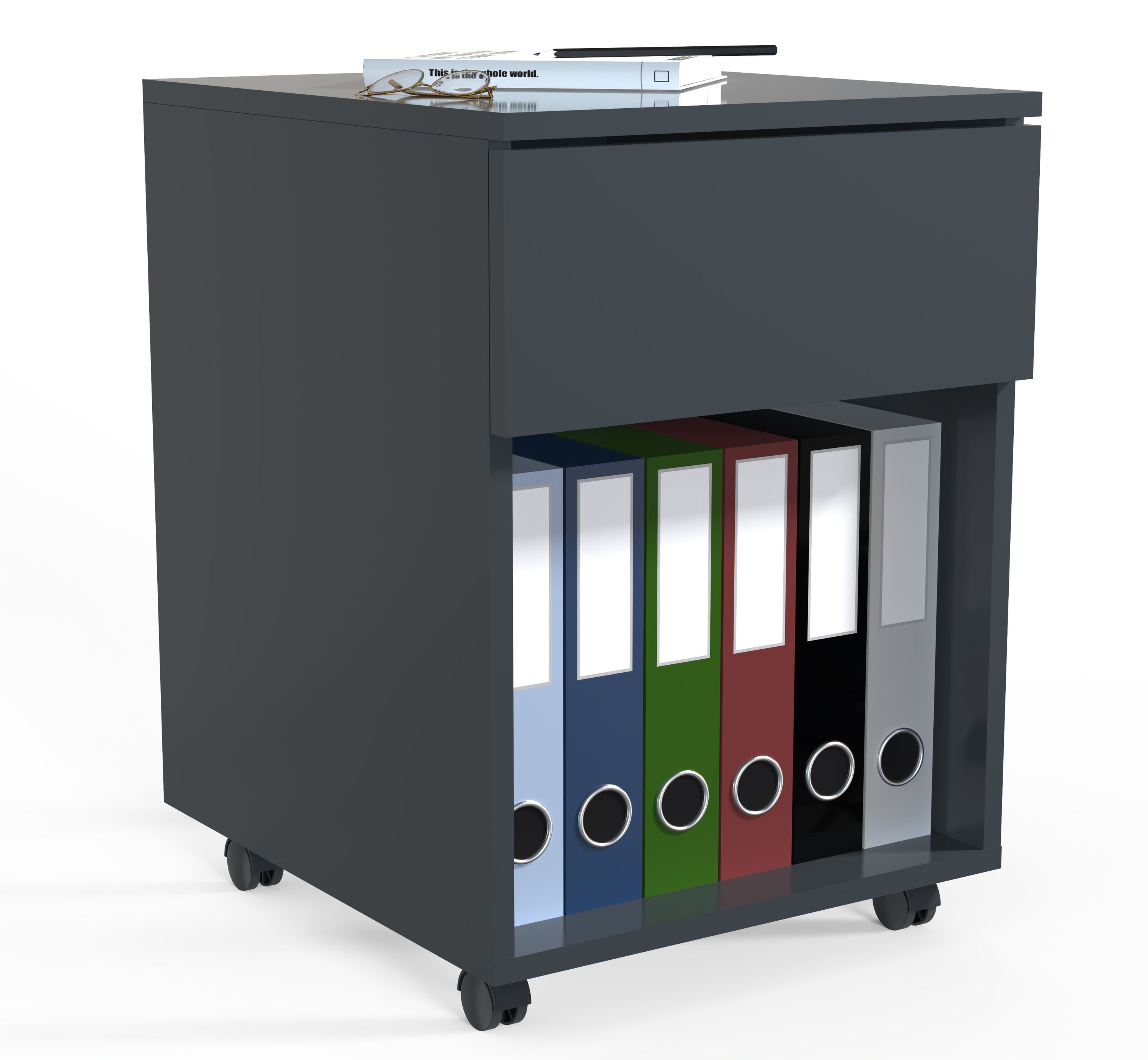 Kontener rolowania Dalosa Antracyt W. 55 x S. 39 x G. 45 cm