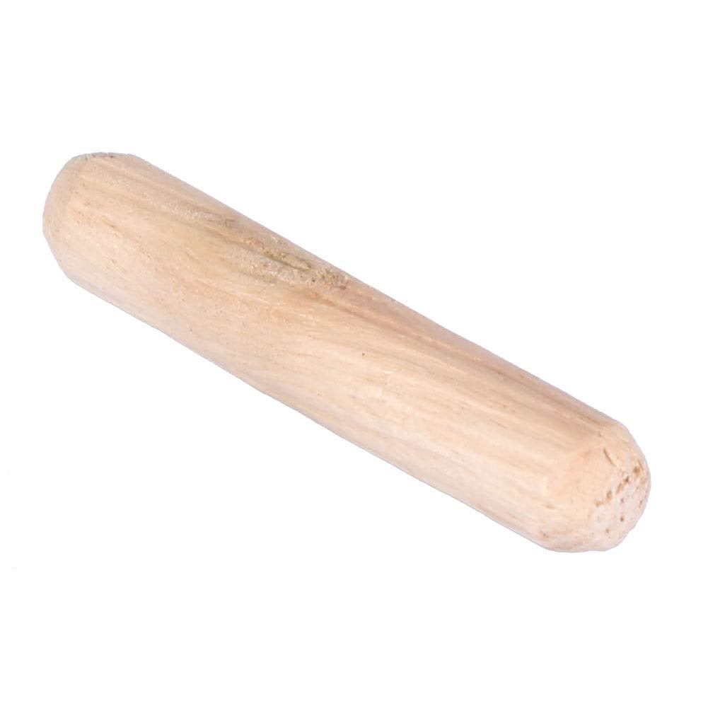 50 Perni Di Legno Per Dadi – 10x80 Mm, In Legno Duro, Per Mobili E Progetti Fai-da-Te, Finitura Liscia