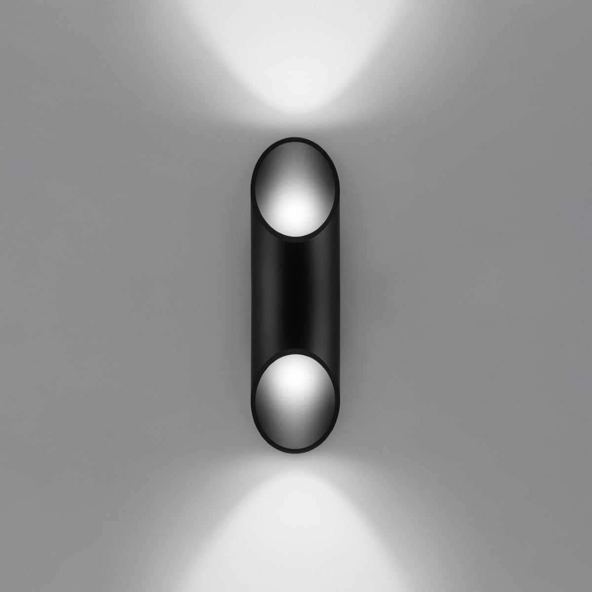 Kinkiet ZITIEX 30 czarny LED 3000K - 10x12x30cm Sollux