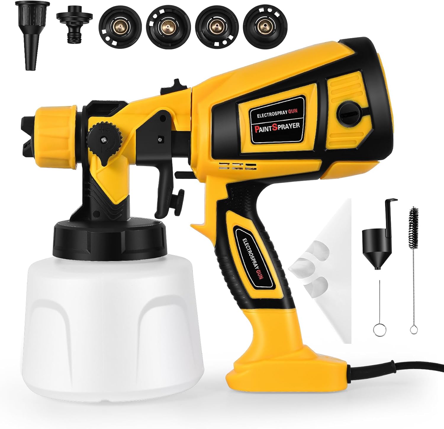Pistolet à Peinture Airless 1800W, Tuyau 10m, 220V - Modèle TA-4500 Neuf - Pulvérisation Professionnelle