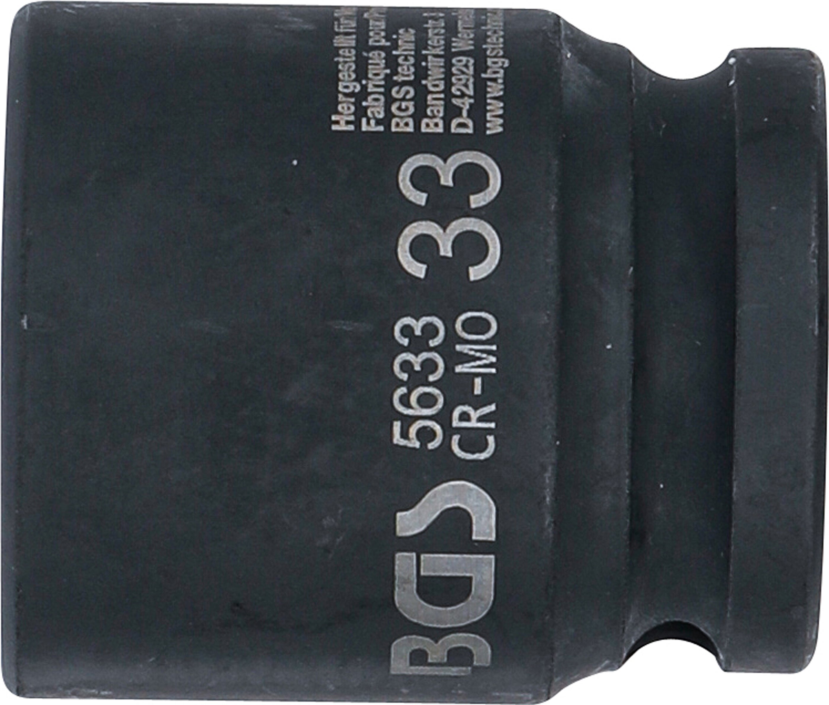 Douille à choc, six pans | 20 mm (3/4