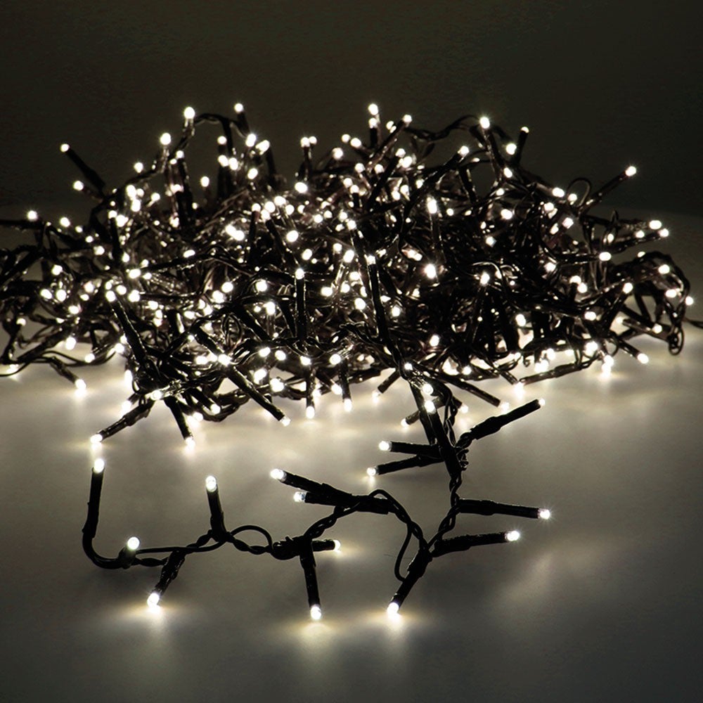 Guirlande scintillante compact EDM - esprit de Noël - blanc chaud - ampoules LED - 16 m - 72265 - 4