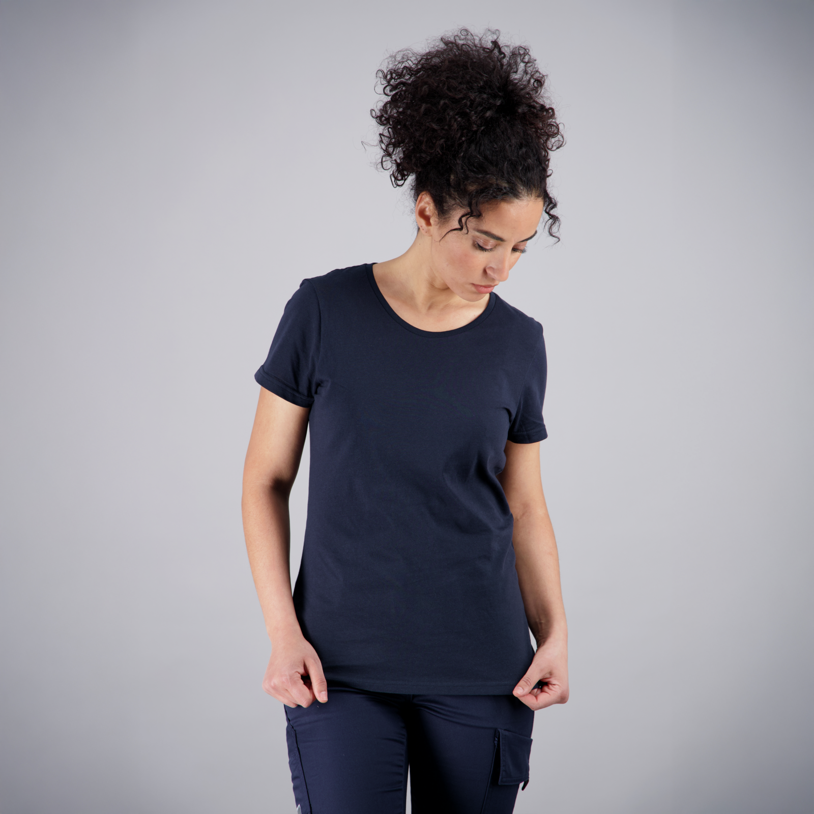 Tee-shirt de travail femme Job+ bleu marine Würth MODYF - 4