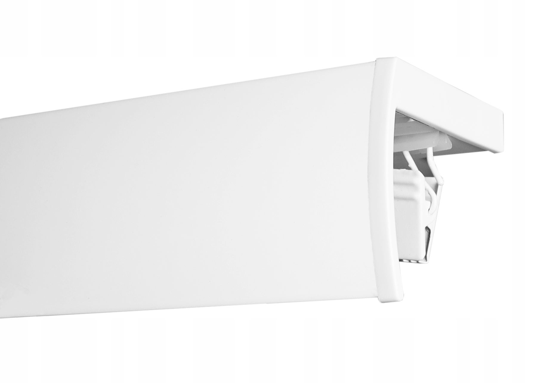 Karnisz Sufitowy Aluminiowy DUO Pojedynczy z Maskownicą 430 cm