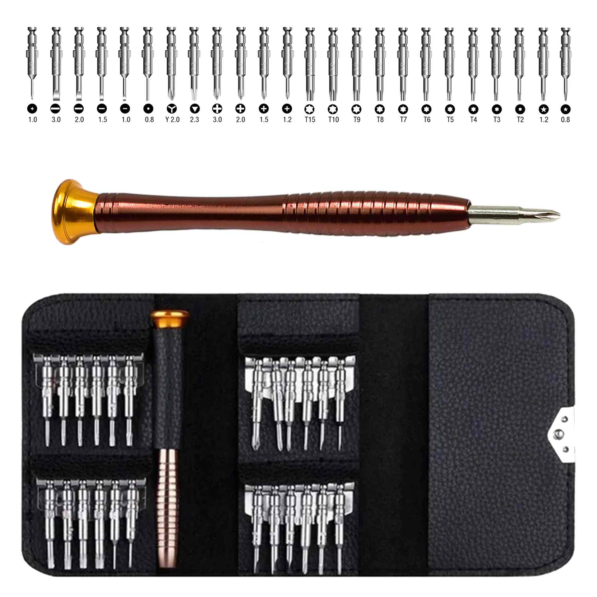 Set surubelnite de precizie 25 in 1 Geko G30075