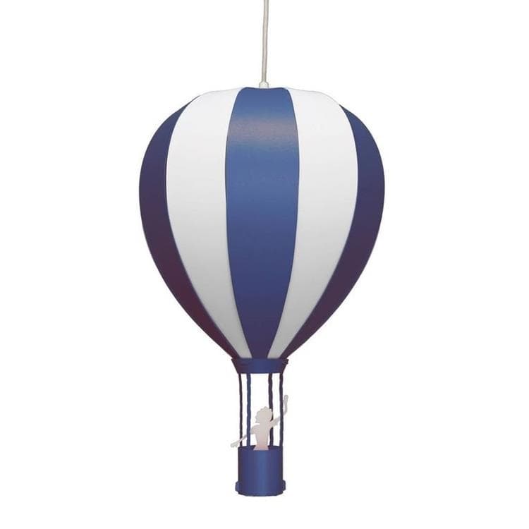 Lampe suspension enfant MONTGOLFIERE - R&M Coudert - bleue - 6