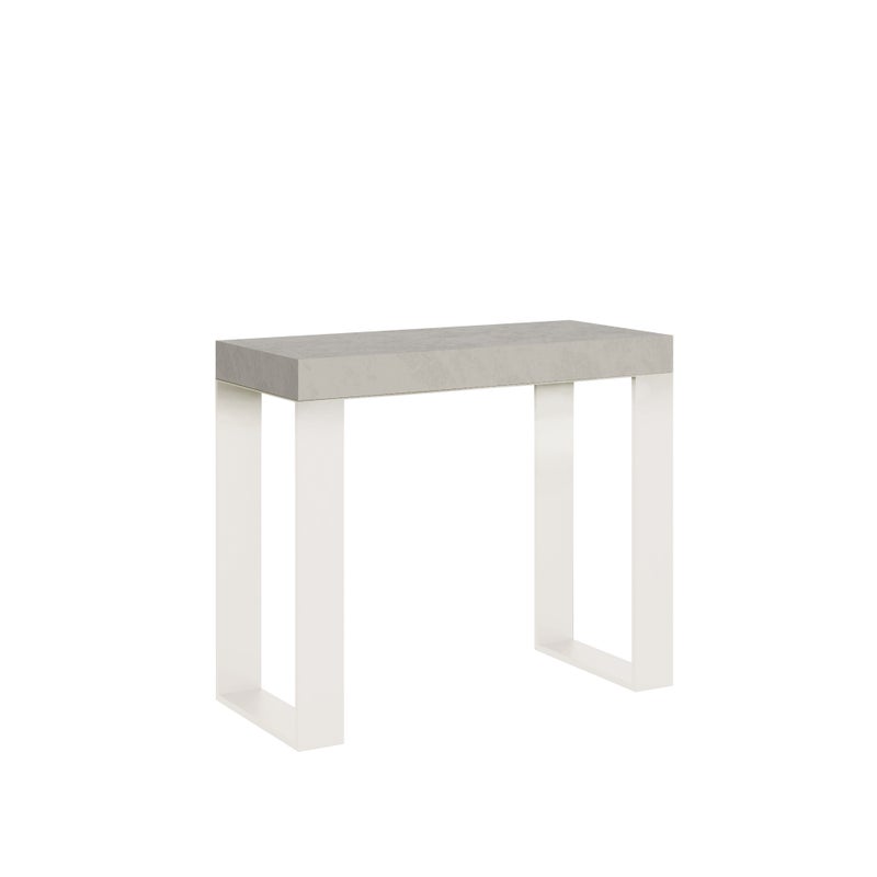 Rozkładany stół konsolowy 90x40/196 cm Tecno Small kaszmirowy