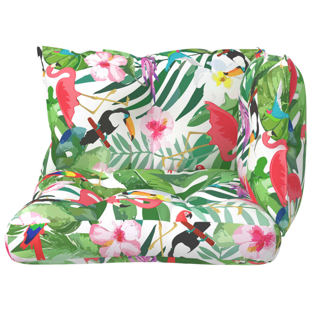 Maison Exclusive - Coussins de palette lot de 3 multicolore tissu Oxford - 3