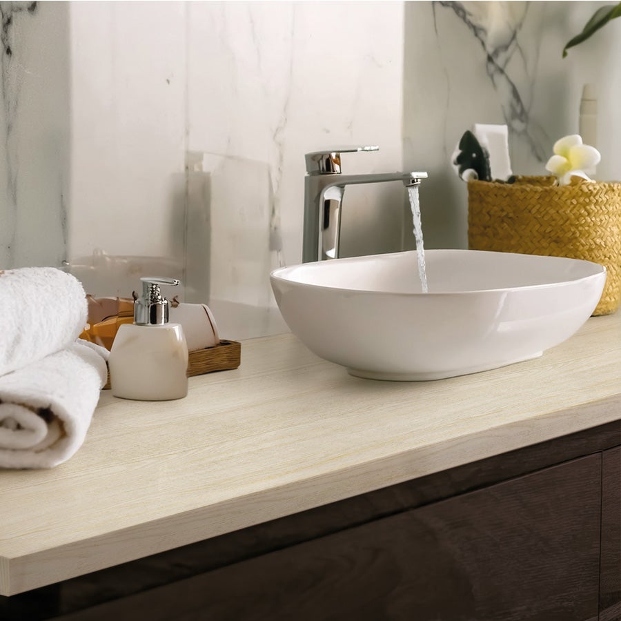BERGEN CLASSIC: Vinilo adhesivo para encimera Cocina y Baño. Resiste manchas y productos químicos. Impermeable. Fácil colocación y limpieza. 0,65x2m - 3