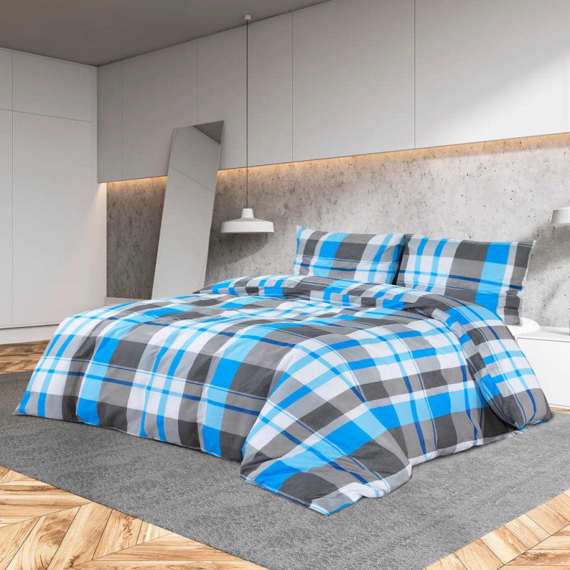 Morbuy Set Copripiumino In Raso Nero – 135x200 Cm, 1 Federa 80x80 Cm, Microfibra Liscio, Fresco, Cerniera