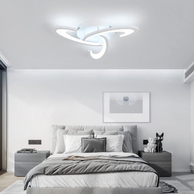 Plafoniera a LED Luci da soggiorno Lampada da soffitto dimmerabile Tipo di fiore Plafoniera in materiale acrilico per camera da letto Camera dei bambini Sala studio Corridoio Protezione degli occhi Plafoniera a LED Luci da soggiorno Lampada da soffitto dimmerabile Tipo di fiore Plafoniera in materiale acrilico per camera da letto Camera dei bambini Sala studio Corridoio Protezione degli occhi
