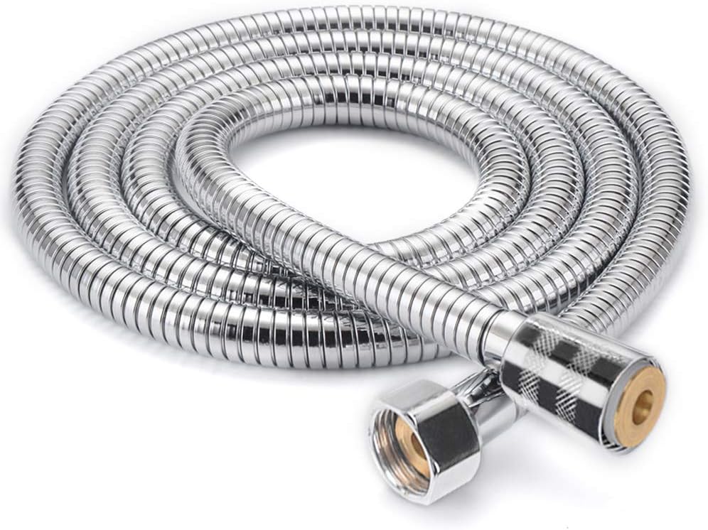 Tuyau De Douche, Tuyau De Douche Flexible Anti-torsion Doré De 1,5 M En Acier Inoxydable Avec Connecteurs En Laiton Massif 92083521