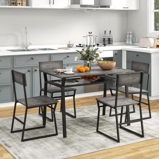 Sedie Parson Mogano Set Tavolo Da Pranzo Rotondo Con 2 Sedie - Mogano E Pelle Marrone, 3 Pezzi Arredamento Stile Classico - Foto 10