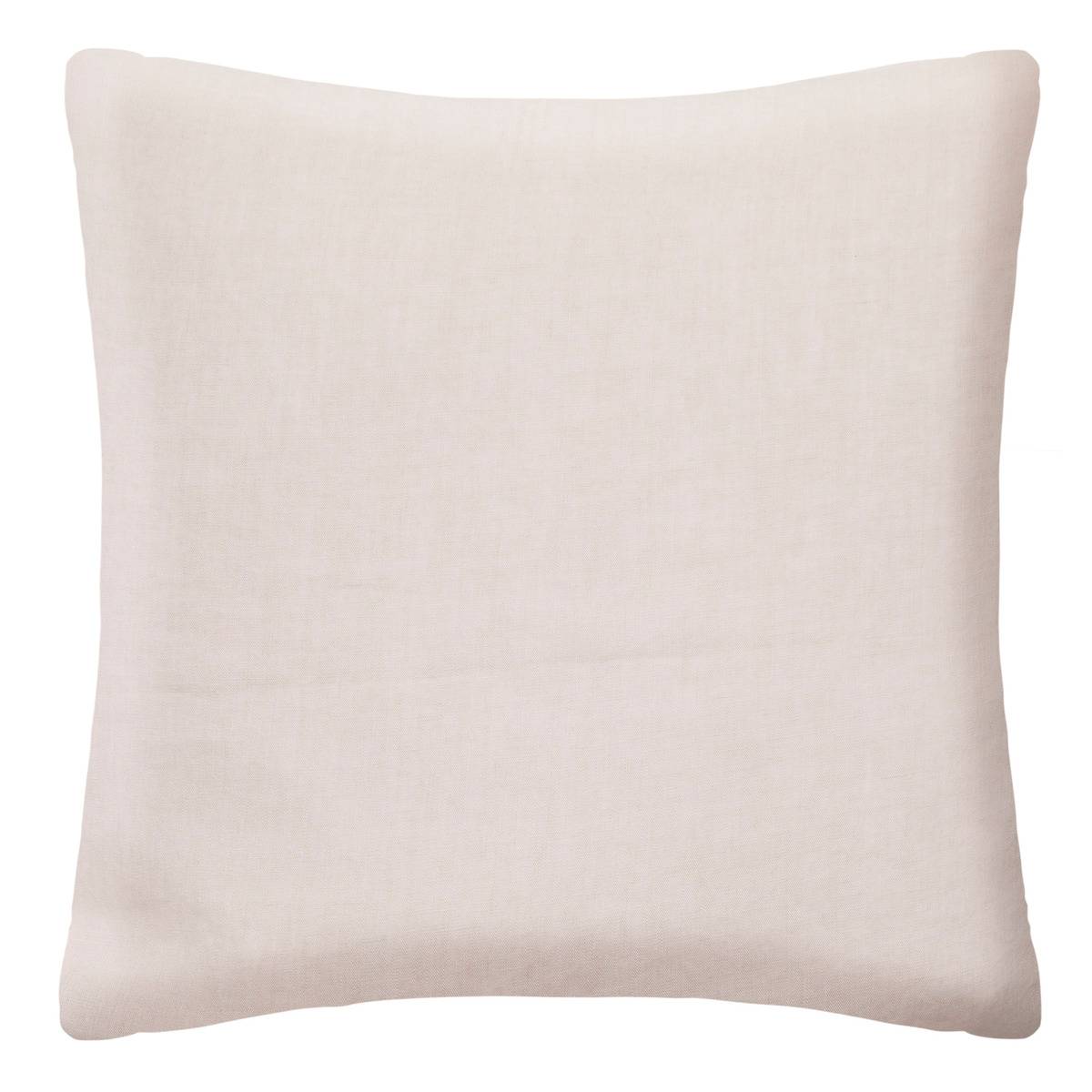 Funda de almohada linah natural - lino lavado 65x65 cm - atmosphera créateur d'intérieur