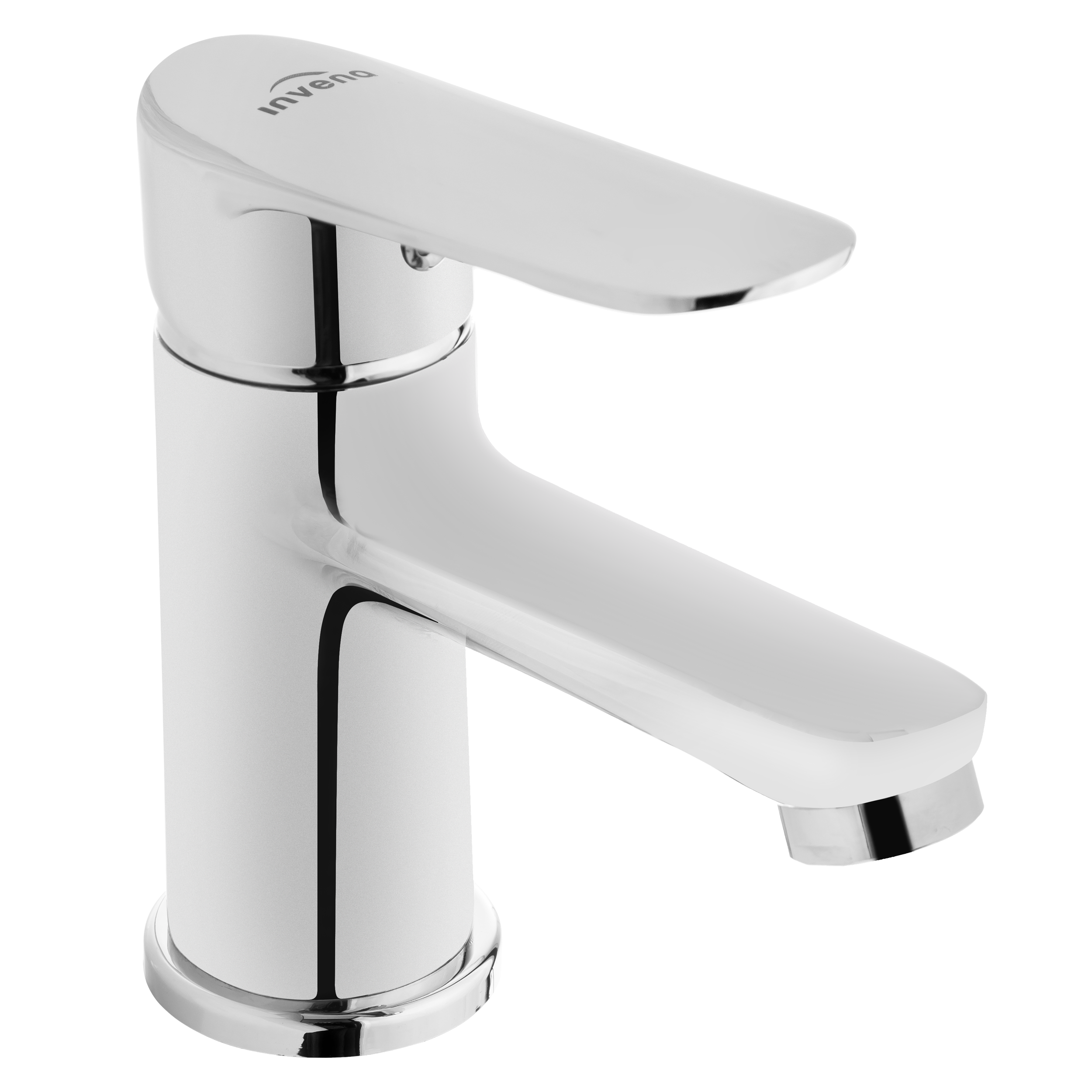 Bateria Umywalkowa Łazienkowa Stojąca Jednouchwytowa Chrom Invena Esla