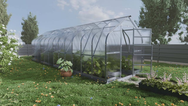 Clip Per Serra Zincate TECPLAST - Set Da 20 Pezzi Per Fissaggio Teli Giardino